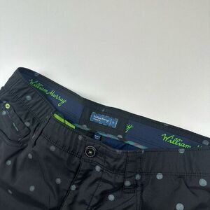 William Murray‎ Black Golf Ball AOP Mens Performance Golf Short Size 32